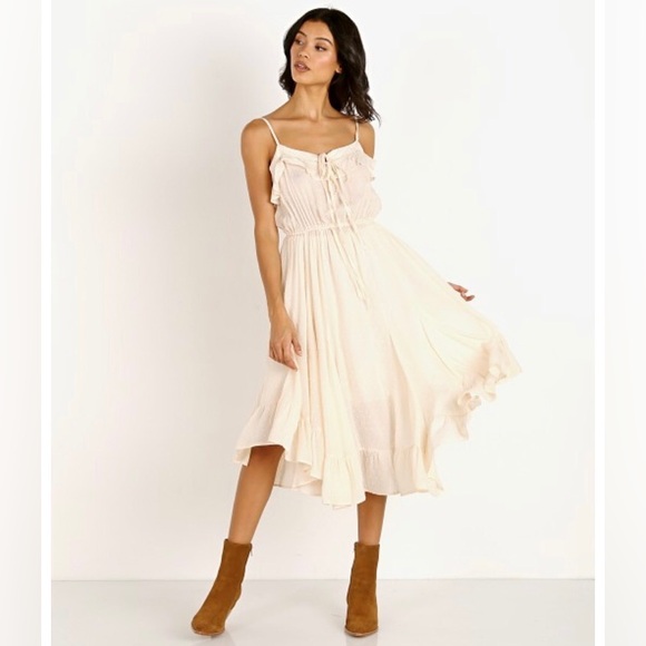 Auguste the Label Frida Dress Strappy Midi Size 4 - Picture 1 of 5